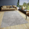 Hanse Home Faron Teppich Wohnzimmer – Kurzflor (Höhe: 3mm) Wohnzimmerteppich Skandinavisches Boho Muster 3D Effekt Geometrisch Modern für Schlafzimmer, Esszimmer, Kinderzimmer – Grau, 160x230cm