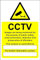 CCTV data compliant GDPR Safety sign - 1.2mm Rigid plastic 300mm x 200mm Case (Pack of 5)