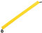 Sharplace Outdoor Climbing Rope Protector Rope Cover Accessories Gear Anti Wear Rope Sleeve Guard for Mountaineering Rappelling, Yellow 50cm