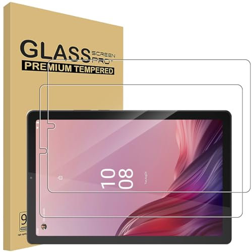carinacoco 2 Pack Screen Protector for Lenovo Tab M9 9 inch, 9H Toughness Premium Shatterproof Scratch-Resistant Anti-Fingerprint No-Bubble HD Ultra Clear Tempered Glass Screen Protector