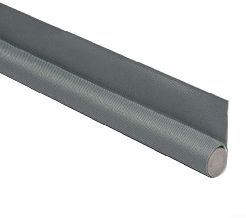 Feegow Boudin de porte – Bande d'isolation de porte pour porte – Insonorisation, résistant aux intempéries pour portes, fenêtres (gris)