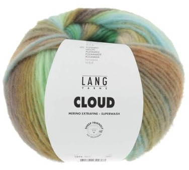 Lang Yarns Cloud 1077.0016 - grün/türkis/messing