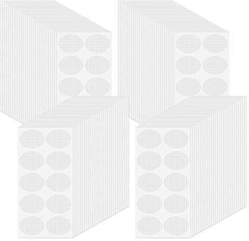 500 Stück Ohrringe Abkleben Sport, Transparente Atmungsaktiv PET