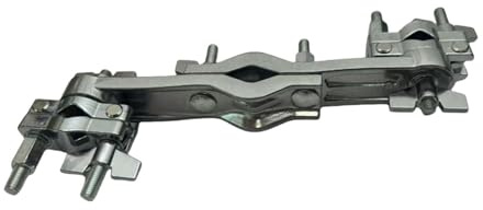 TWTCZOZ Clip de Sujeción Giratoria de Doble Abrazadera para Tambor, Ideal para Instrumentos Y Suministros Profesionales.