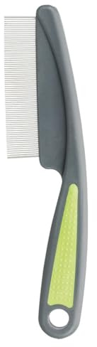 Trixie 6287 Kleintier Floh- und Staubkamm, 15 cm, grün
