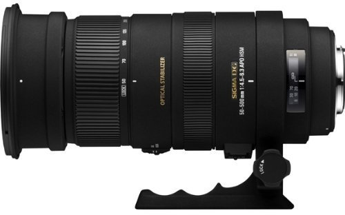 Sigma 50-500mm f/4.5-6.3 APO DG OS HSM SLD Ultra Telephoto Zoom Lens for Pentax Digital DSLR Camera Style: Pentax Digital DSLR Camera