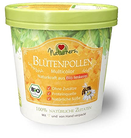 Naturherz Bio Blütenpollen Multicolor (500g)