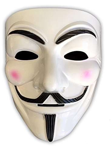 HAC24 Guy Fawkes Maske V wie Vendetta Anonymous Cosplay Halloween