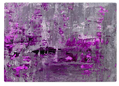 Purple Grey Black Pink Cool Kitchen Worktop Protector Saver Glass Chopping Board