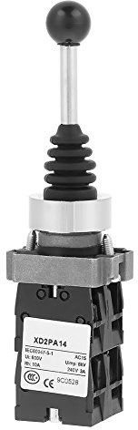 Interruptor de 4 posiciones, XD2PA14 Interruptor de joystick de joystick de bloqueo bloqueado de 4NO