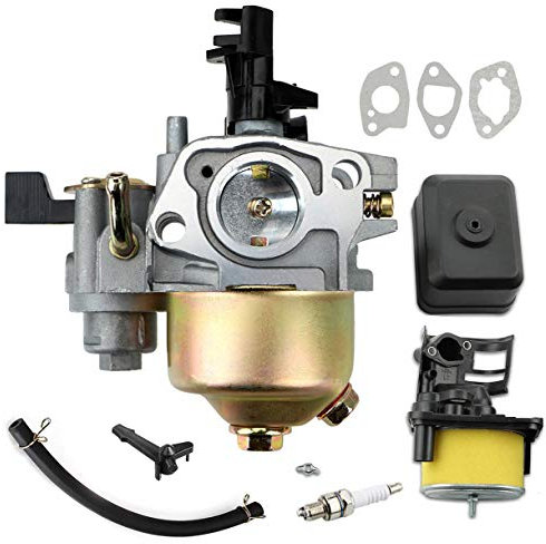 Gx160 Carburetor for Honda GX120 GX160 GX200 5.5HP 6.5 HP Small Engine carb Replaces# 16100-ZH8-W61,include Air Filter Housing with air Filter Assembly - By LEIMO