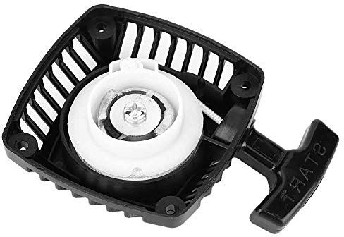 Drfeify RC Car Power Starter, Seilzugstarter Starter Pull Starter Upgrade Teile, für 23cc/26cc/29cc/30cc, R230/R260/R270/R290, HPI Baja usw. RC Gas Engine, Schwarz
