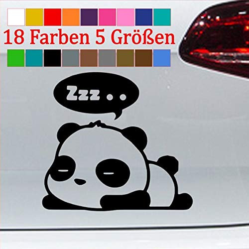 generisch Koalabär Sticker Auto Schlafen Beutelbär Wombat Koala Bear Australien 70-Schwarz 32,5x30cm