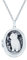 Benutzerdefinierte Eingraviert Hält Bild Vintage Antiken Stil Simuliert Schwarz Weiß Onyx Sitzende Kätzchen Oval Katze Cameo Foto Medaillon Anhänger Halskette Für Frauen Teen .925 Sterling Silber