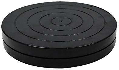 Jorzer Töpferscheibe, Mini Rotation Rad, 360 ° drehbar Drehständer Drehscheibe Plastischen Ton Drehscheibe Keramik-Keramik-Skulptur Werkzeug für Kleinteile Craft Products (Durchmesser 18)