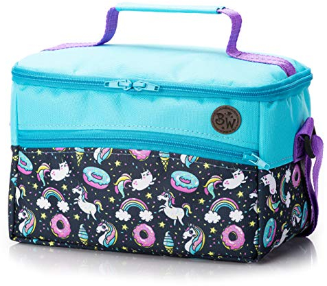 BAMBINIWELT Tasche für Toniebox und Tigerbox Touch, Musikbox-Tasche mit Verstellbaren Innenfächern, Netzfach für Zubehör (Modell 24)