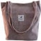 Funtlend Groß Umhängetasche Cord TascheDamen Kord Handtasche Shopper Damen für Uni Arbeit Mädchen Schule