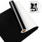 Vinyle Adhésif Noir Brillant, 30 x 457 cm Vinyle adhésif Noir pour Cricut, Silhouette Cameo, Vinyle permanent pour Cadeaux de Bricolage, Mug, Fenêtre, Céramique, Plastique