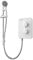 Gainsborough Shower, Stainless Steel, White, 1