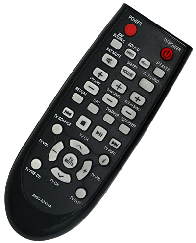 AH59-02434A Remplacement de la télécommande Convient pour Samsung Sound Bar HWE450 HW-E450 HWE450C HW-E450C HWE450ZA HW-E450ZA HWE550 HW-E550 HWE550ZA HW-E550ZA HWE551 HW-E551 HWE551ZA HW-E551ZA