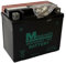 BATTERIA MOTORPARTS MINARELLI YTX12-BS 12V 10AH COMPATIBILE CON APRILIA SCARABEO LIGHT 125 4T 07 > 08 SENZA MANUTENZIONE COMPLETA SPECIFICA MOTO SCOOTER