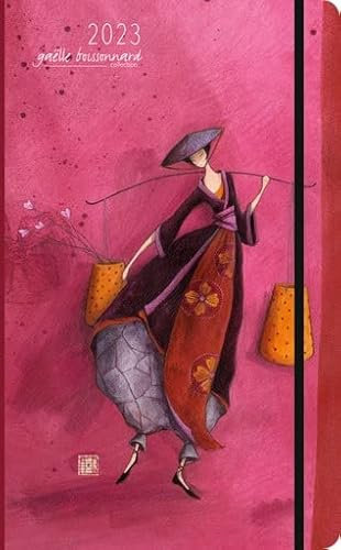 Aquarupella Gaëlle Boissonnard Terminkalender 2023 – Die Wasserträgerin – 13 x 21 cm – Grün