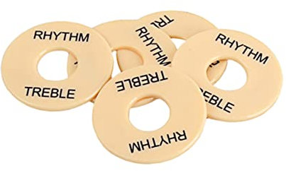 MILISTEN 5 Stücke Gn602 Elektrische Gitarre Rocker Toggle-rhythm Diskant Washer Für Gitarre Ersatz