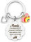 Cadeau Personnalisé Pour Mamie - Porte-Clef Original Pour Fête Des Grands-Mères, Anniversaire Et Noël