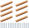 Pomos Y Tiradores Cocina Tiradores De Madera Maciza Puertas De Armarios De Troncos Tiradores De Cajones De Armarios Tiradores De Puertas De Armarios De Madera Roble 320mm 8 Piezas