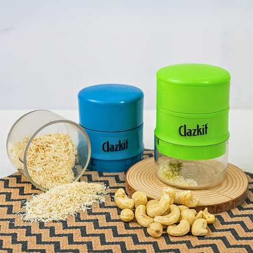 Clazkit Precision Dry Fruit Cutter and Slicer: Effortless Slicing with Built-in Storage Convenience