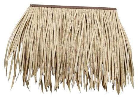 ＡＷＨＡＯ 20x20 Zoll Künstliche Stroh Dach Stroh Realistische Dekorative Wiederverwendbare Outdoor Terrasse Regenschirm Abdeckung, Stil B