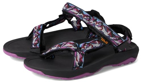Teva Men's Original Universal Sandal, Mountain Mosaic Blue/Purple, 5 Big Kid