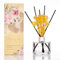 M&SENSE Duftstäbchen Set, 200ml Neroli & Tee Duft, Aroma Diffuser mit 7 Stäbchen & Schleierkraut, langanhaltender Raumduft für Badezimmer, Schlafzimmer, Regal, Geschenkidee für Sie, MSRD0202