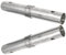 SEWOART Verzinkte Gerüstverbindungsstangen 2 Stück 34 Mm Durchmesser 8 Cm Abstand Geschmiedete Kupplung Für Gerüst