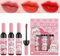 Moisturizing Lip Stain, 3 Colors Tinted Lip Gloss, Long-Lasting, Smudge-Proof & High Pigment, Wine Bottle Tint for Women, Girls, Mother and Girlfriend