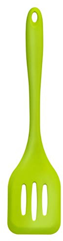 ZING! Premier Housewares Zing Silicone Slotted Turner - Lime Green,H30 x W8 x D2cm