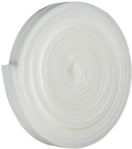 Geko Boudin de porte en mousse auto-adhésifs pour portes et fenêtres - 10 x 6 mm