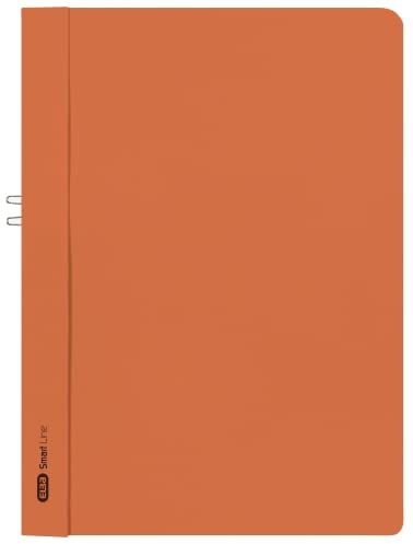 Elba Klemmhefter A4, Smart Line, ohne Vorderdeckel, Karton, orange, 50 Stück