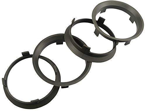 HASKYY 4 Zentrierringe 60,1-57,1 // Grau // Made in Germany