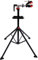 Outsunny HOMCOM Cavalletto per Riparazione Bici Pieghevole, Supporto Manutenzione per Bici Girevole a 360° con Vassoio Porta Utensili, Altezza Regolabile109-180cm, Nero