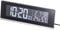 infactory Tischuhr mit Thermometer: Tisch-Funkwecker mit Thermometer, Hygrometer und USB-Ladebuchse, 2 A (Tischfunkuhr, Tischuhr Digital, Apple iPhone Ladekabel)