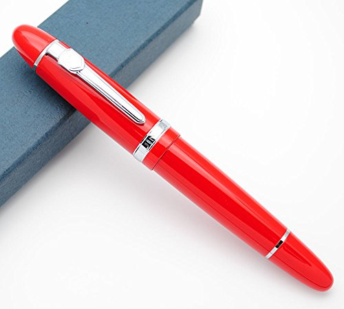Jinhao 159 Füllfederhalter M Feder Marke New rot