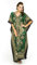 Looking Glam Neuf Femmes Surdimensionné Maxi Kimono Tunique Caftan Robe Caftan,Vert - 007,38-44(étiquette 27)