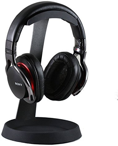 Navitech Steel On Ear & Over Ear Headphones Stand Holder Compatible With The Audio Technica SonicFuel ATH-AR3BT