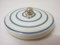 TAPON BAÑERA Lavabo BIDE Fregadero Standard Porcelana CIRCULOS Azul Claro