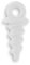 Bank Tackle Plastic Bait Screws Carp Fishing Terminal Rig Tackle Pop Ups (X 20 Pack, Clear)