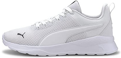 PUMA Unisex Kids Anzarun Lite Jr Baskets, Puma White Puma White, 38.5 EU