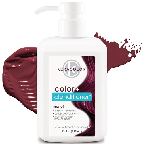 Keracolor Clenditioner Color Depositing Conditioner Colorwash – sofort Farbe ins Haar geben, 15 Farben | Tierversuchsfrei