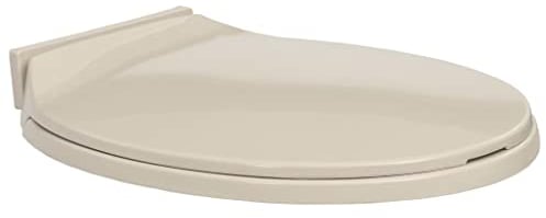 vidaXL Soft-Close Octagonal Toilet Seat, Premium Polypropylene, Apricot Color, Scratch-Resistant, with Adjustable Top Mount Hinges and Corrosion-Free Hardware