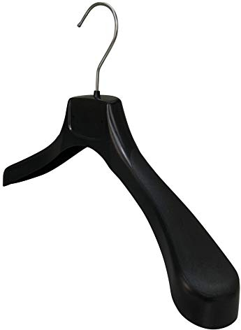 Kiroplast 12 Kleiderbügel für Jacken, Hemden, T-Shirts, Oberbekleidung, T-Shirts, Krücken, breite Schultern, für Damen, Herren, Kinder, 36 cm